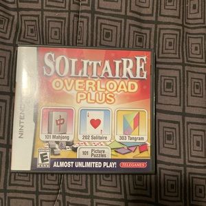 Solitaire overload plus for Nintendo ds